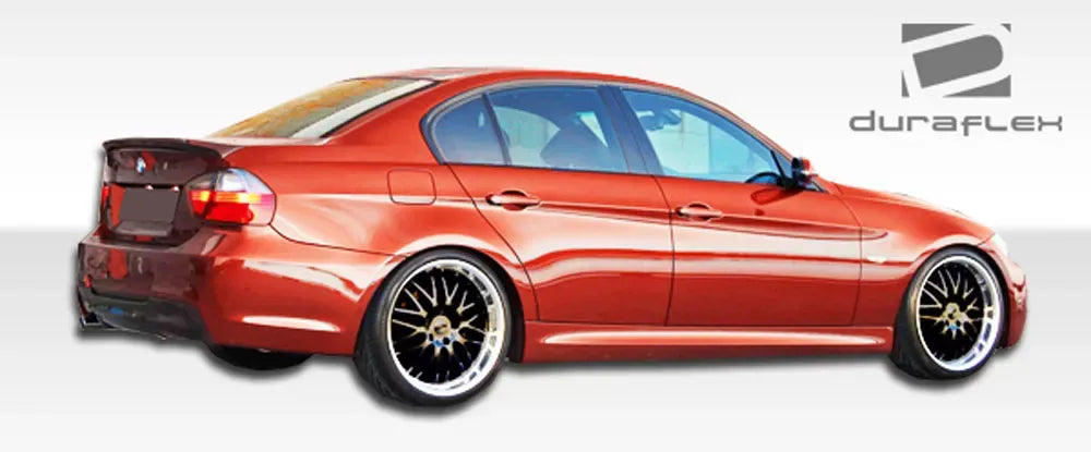 Duraflex M-Tech Rear Bumper Cover Compatible With 2006-2011 BMW 3 Series - 1 Piece