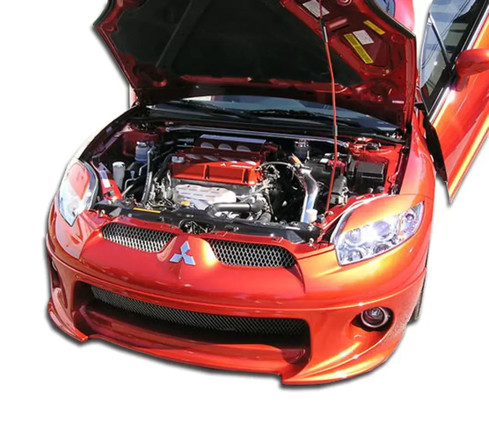 Duraflex Racer Front Lip Spoiler Compatible With 2006-2008 Mitsubishi Eclipse - 1 Piece