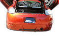 Duraflex Racer Rear Lip Add On Spoiler Compatible With 2006-2008 Mitsubishi Eclipse - 1 Piece