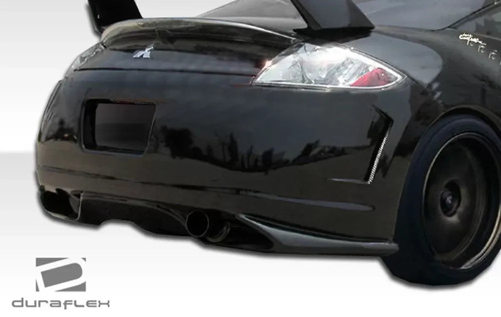Duraflex Spirit Rear Bumper Cover Compatible With 2006-2012 Mitsubishi Eclipse - 1 Piece