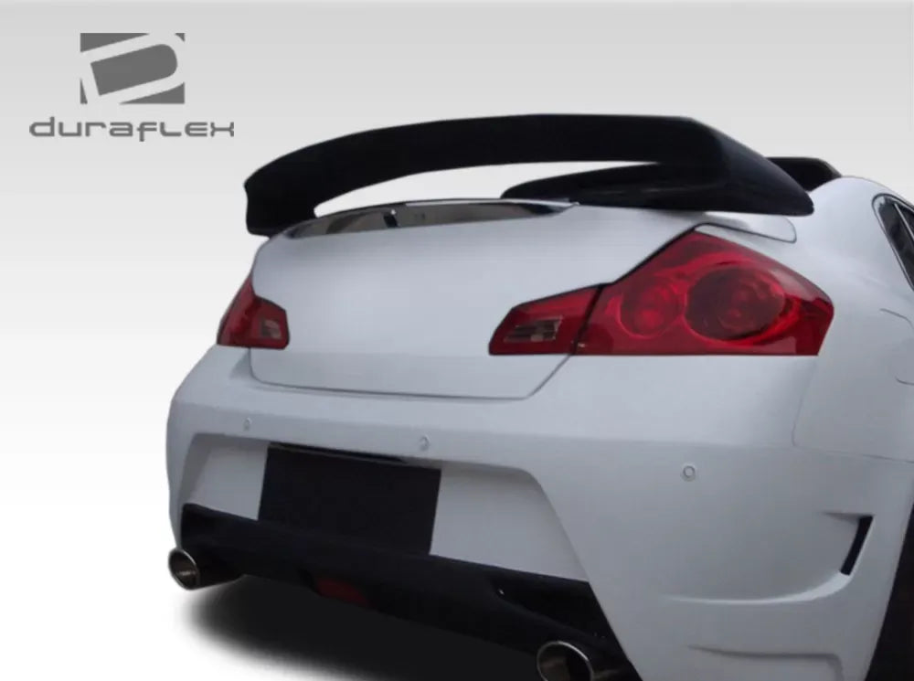 Duraflex Elite Wing Spoiler Compatible With 2007-2013 Infiniti G Sedan - 1 Piece