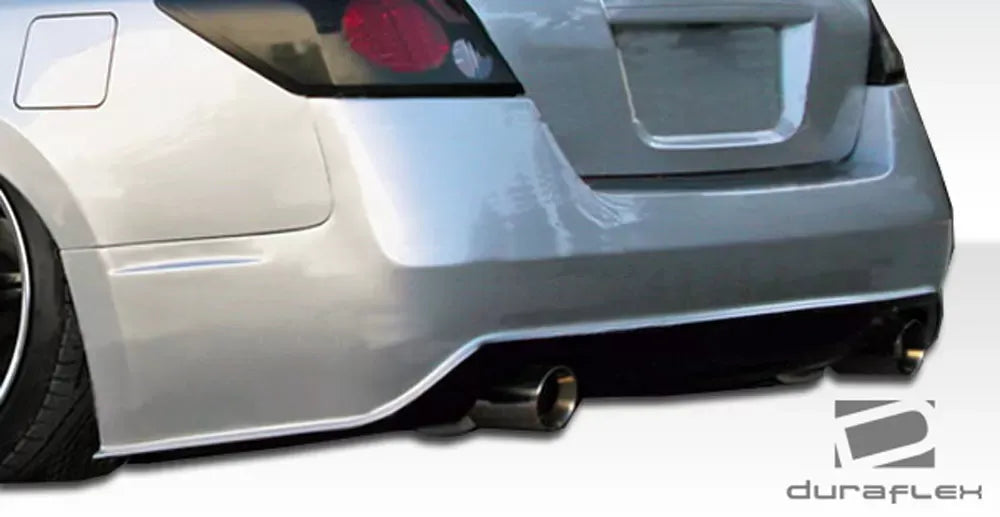 Duraflex Sigma Rear Bumper Cover Compatible With 2007-2012 Nissan Altima - 1 Piece