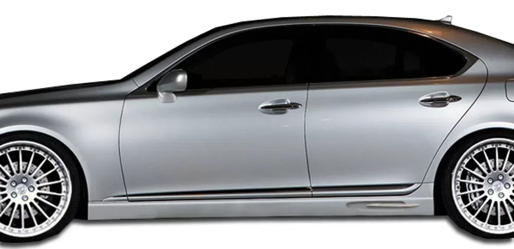 Duraflex W-1 Side Skirts Compatible With 2007-2012 Lexus LS - Lexus - 2 Piece