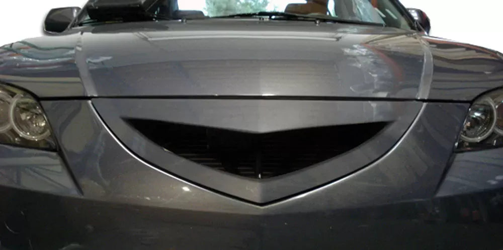 Duraflex Open Mouth Grille Compatible With 2004-2009 Mazda 3 - 1 Piece