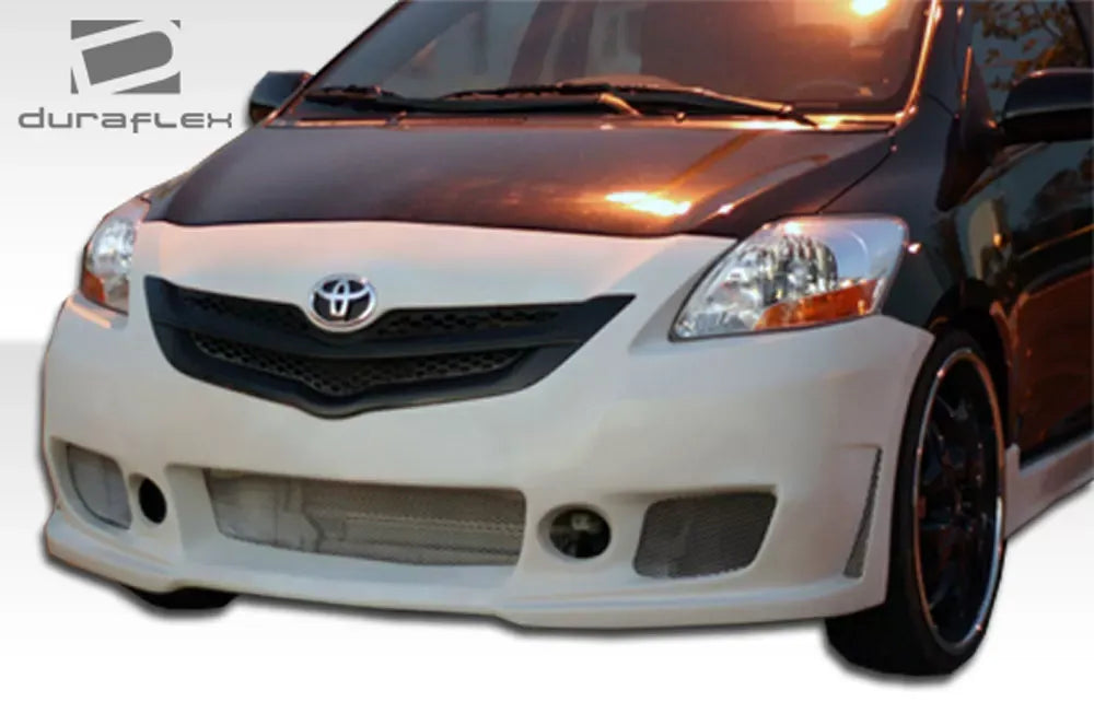 Duraflex B-2 Front Bumper Cover Compatible With 2007-2011 Toyota Yaris - 1 Piece