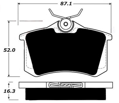 Porterfield Brake Pads for 2004 AUDI A6 Quattro - 3.0L