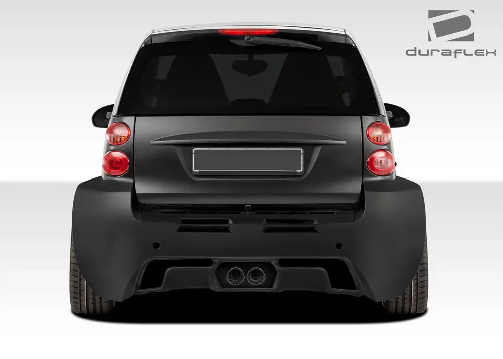 Duraflex GT300 Wide Body Rear Bumper Cover Compatible With 2008-2016 Smart ForTwo - 1 Piece