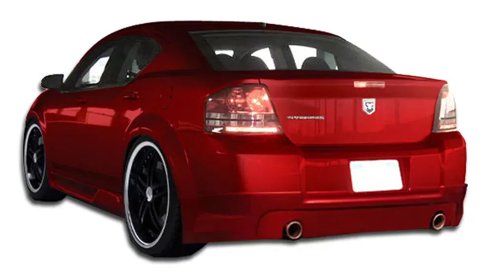 Duraflex Racer Side Skirts Compatible With 2008-2014 Dodge Avenger - 2 Piece