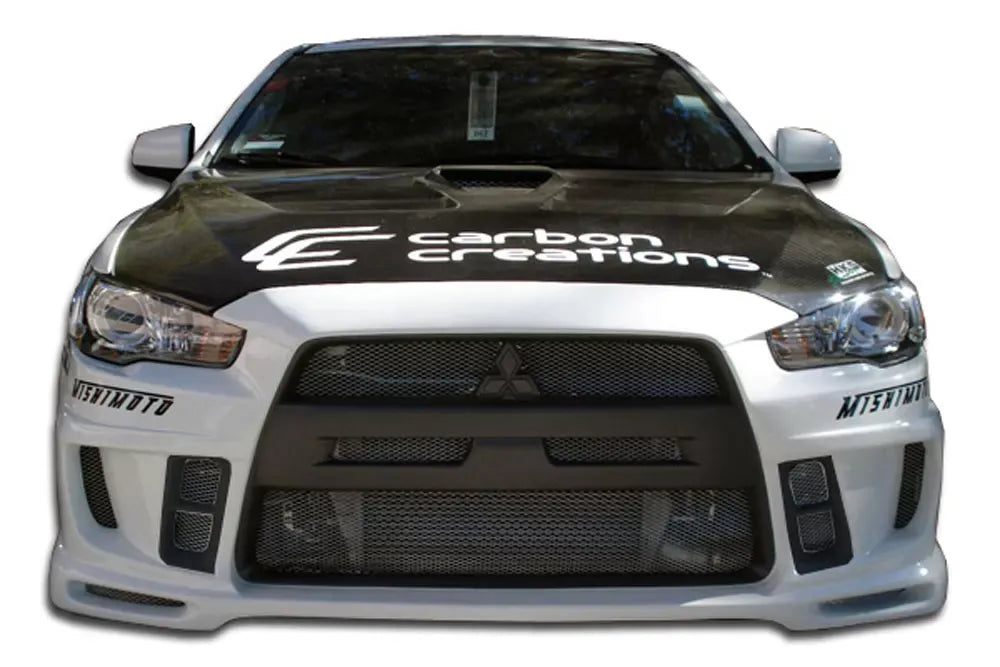 Duraflex GT Concept Front Bumper Cover Compatible With 2008-2015 Mitsubishi Evolution - 1 Piece