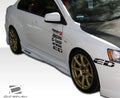 Duraflex GT Concept Side Skirts Compatible With 2008-2015 Mitsubishi Evolution - 2 Piece