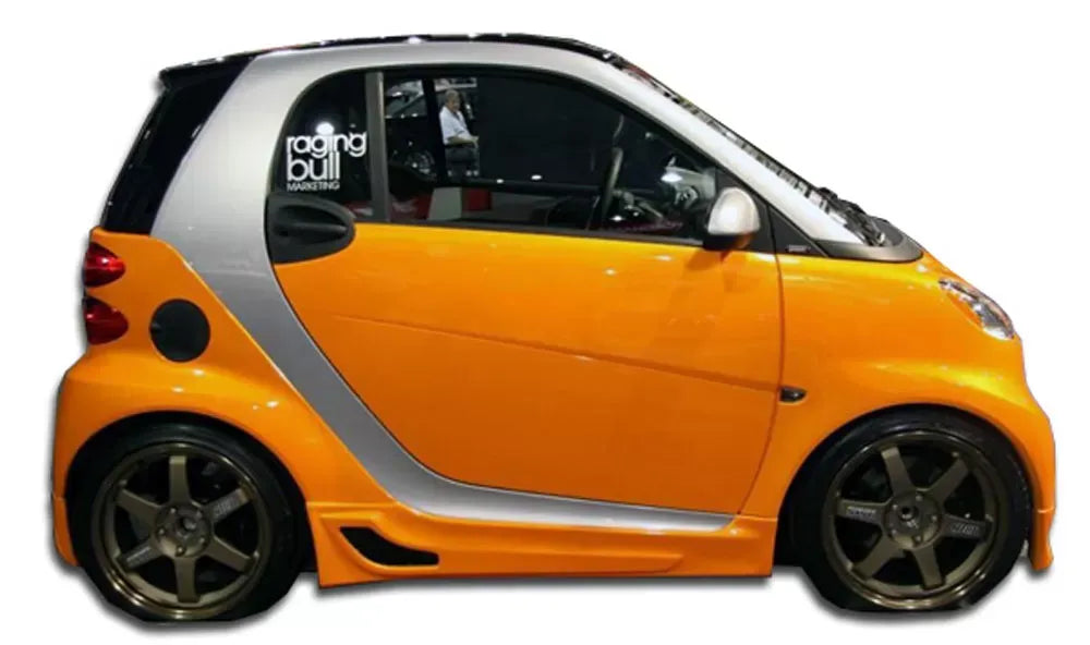 Duraflex FX Side Skirts Compatible With 2008-2016 Smart ForTwo - 2 Piece