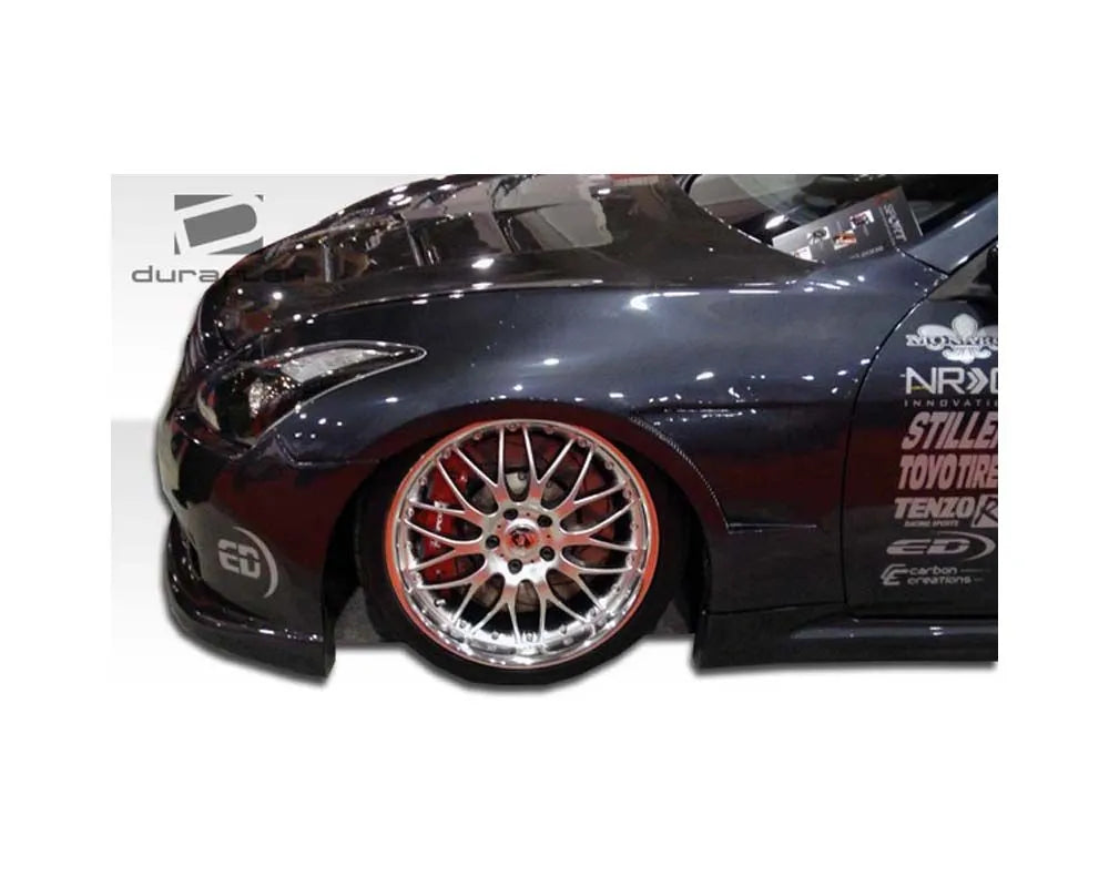 Duraflex GT Concept Fender Compatible With 2008-2015 Infiniti G Coupe - 2 Piece