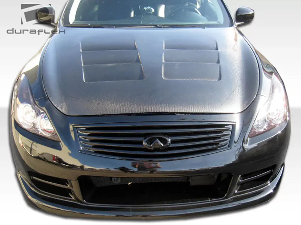 Duraflex GT Concept Front Bumper Cover Compatible With 2008-2015 Infiniti G Coupe - 1 Piece