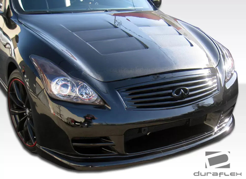 Duraflex GT Concept Front Bumper Cover Compatible With 2008-2015 Infiniti G Coupe - 1 Piece