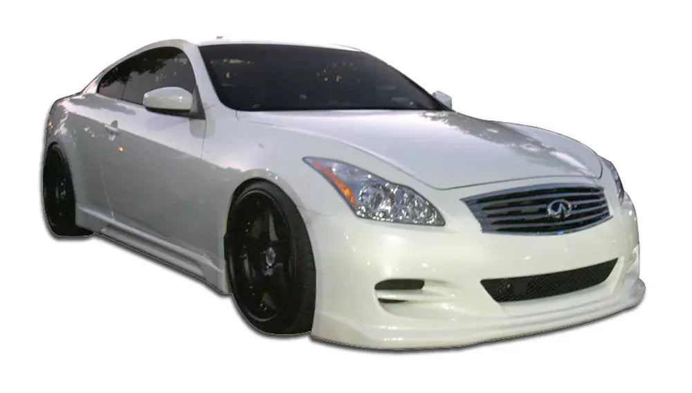 Duraflex TS-1 Front Bumper Cover Compatible With 2008-2015 Infiniti G Coupe - 1 Piece