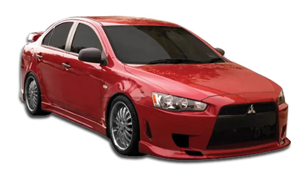 Duraflex C-1 Front Bumper Cover Compatible With 2008-2017 Mitsubishi Lancer - 1 Piece