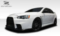 Duraflex Evo X Look Rear Fender Compatible With 2008-2017 Mitsubishi Lancer - 4 Piece