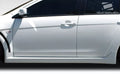 Duraflex Evo X Look Side Skirts Compatible With 2008-2017 Mitsubishi Lancer - 2 Piece