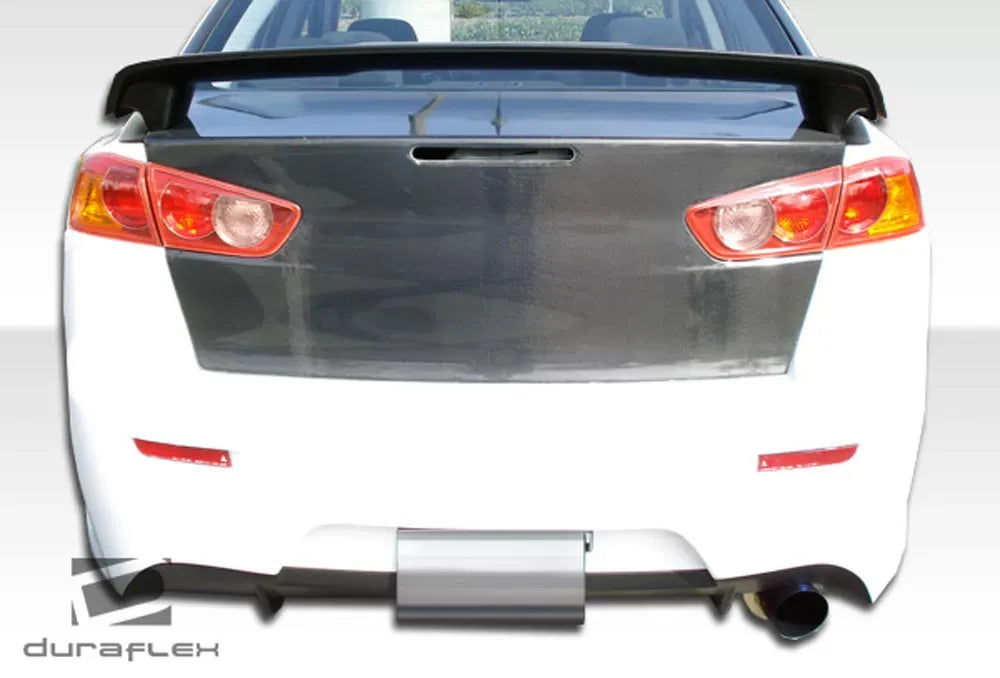 Duraflex GT Concept Rear Bumper Cover Compatible With 2008-2017 Mitsubishi Lancer - 1 Piece