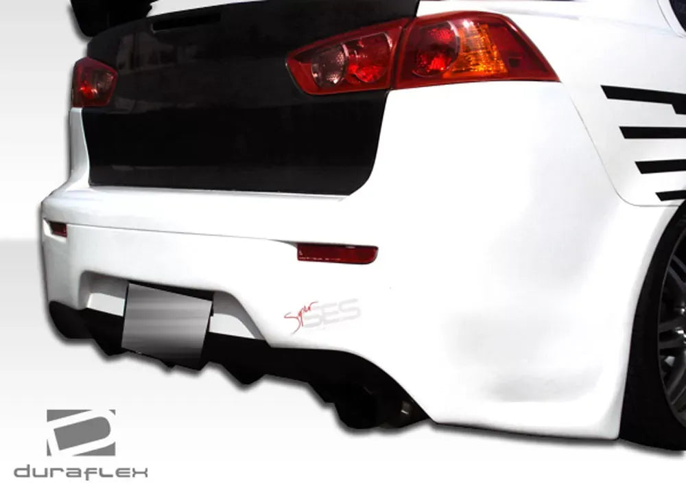 Duraflex GT Concept Rear Bumper Cover Compatible With 2008-2017 Mitsubishi Lancer - 1 Piece