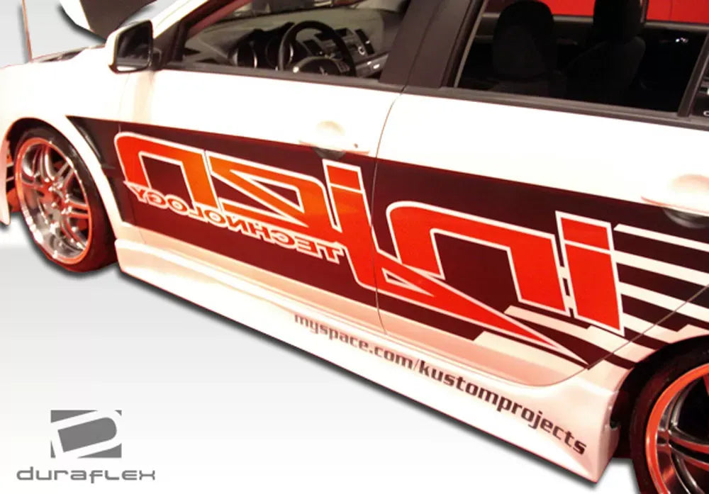 Duraflex GT Concept Side Skirts Compatible With 2008-2017 Mitsubishi Lancer - 2 Piece