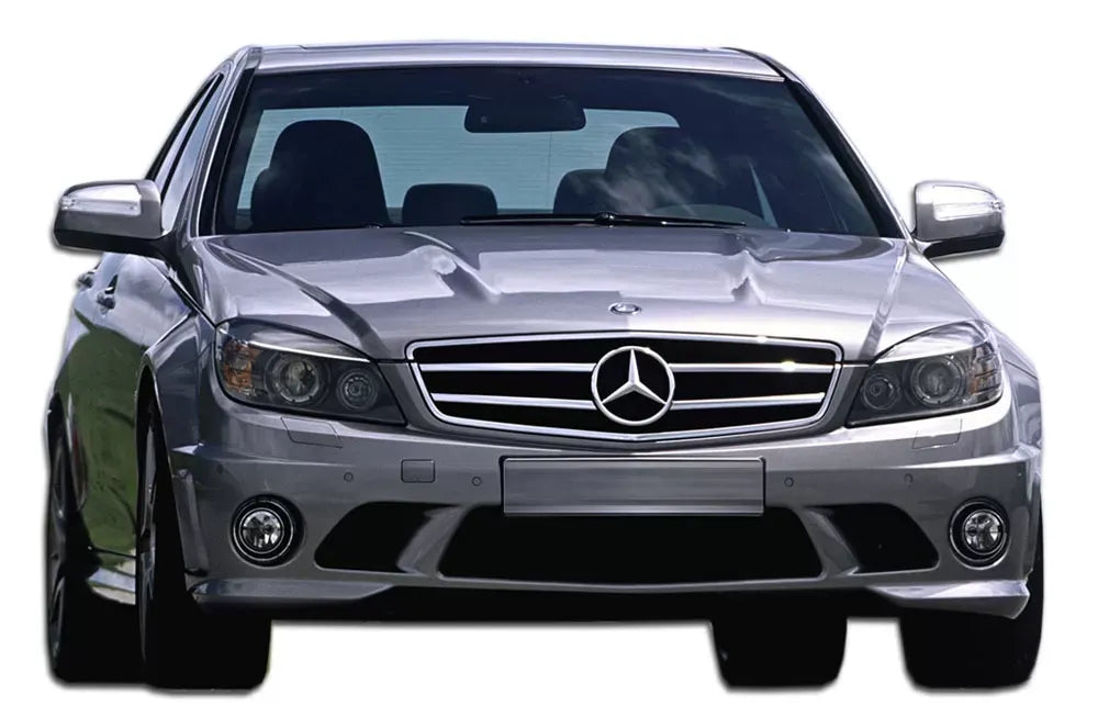 Duraflex C63 Look Front Bumper Cover Compatible With 2008-2011 Mercedes C Class - 1 Piece