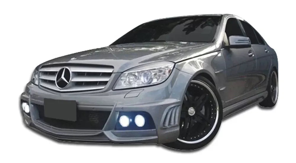Duraflex W-1 Front Bumper Cover Compatible With 2008-2011 Mercedes C Class - 1 Piece