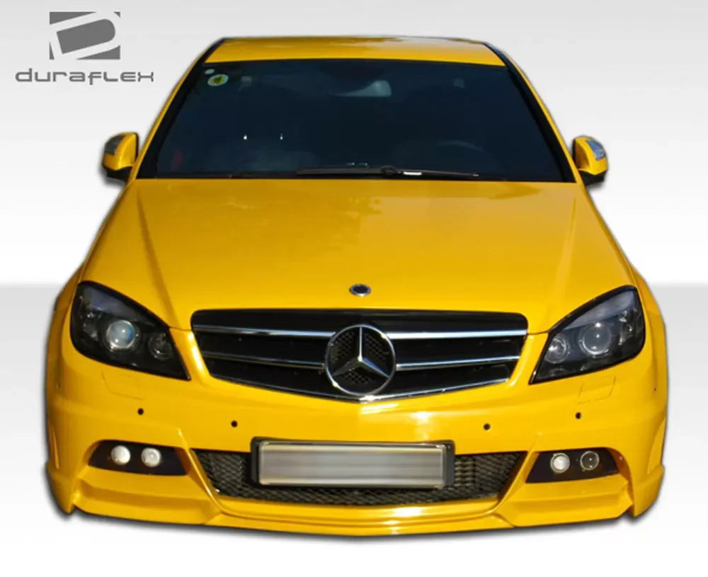 Duraflex W-1 Front Bumper Cover Compatible With 2008-2011 Mercedes C Class - 1 Piece