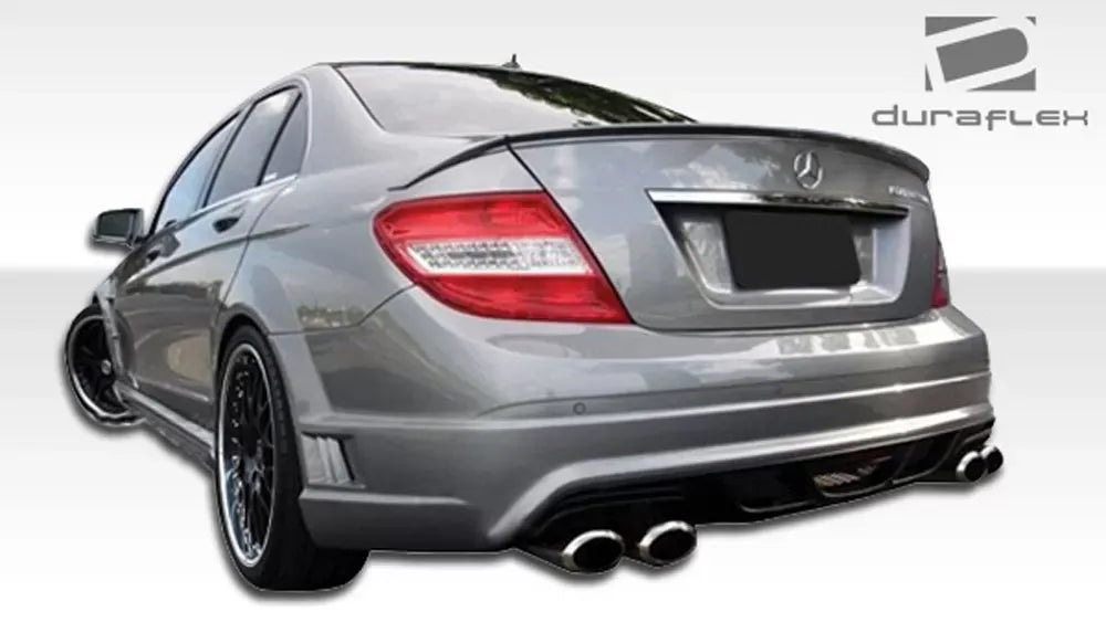 Duraflex W-1 Body Kit Compatible With 2008-2011 Mercedes C Class W204 - 6 Piece