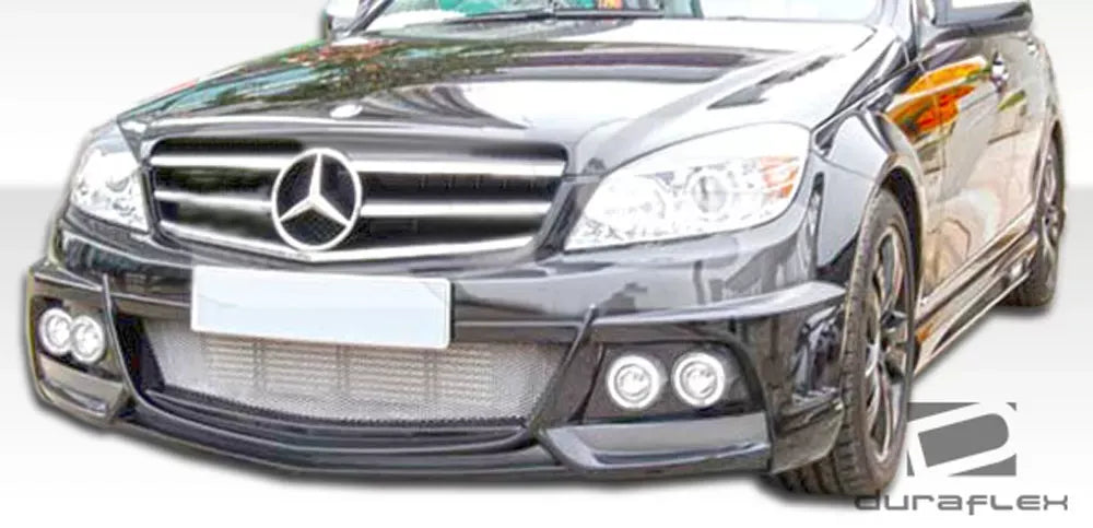 Duraflex W-1 Side Skirts Compatible With 2008-2014 Mercedes C Class - 2 Piece
