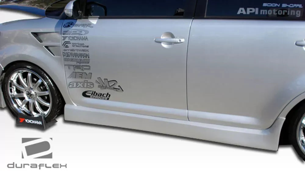 Duraflex GT Concept Side Skirts Compatible With 2008-2015 Scion xB - 2 Piece
