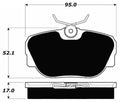 Porterfield Brake Pads for 1989 BMW 318 Series E30