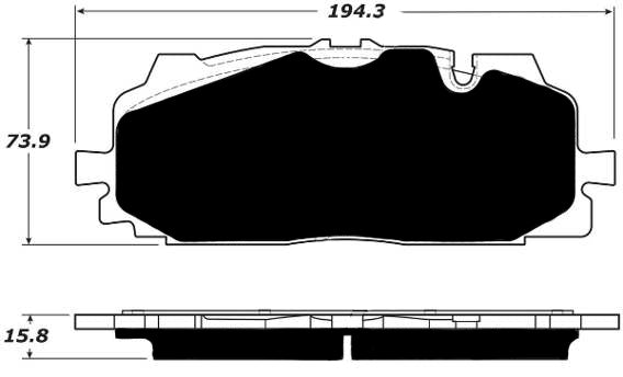 Porterfield Brake Pads for 2018 AUDI SQ5
