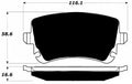 Porterfield Brake Pads for 2007 AUDI A6 Quattro - 4.2L V8