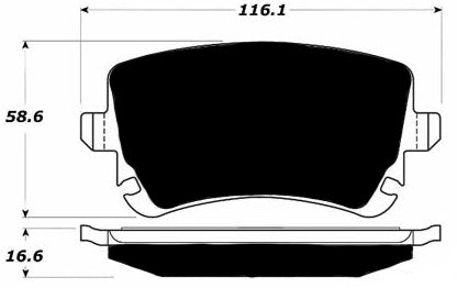 Porterfield Brake Pads for 2011 AUDI A6 Quattro - Spec. Armoured Vehicle