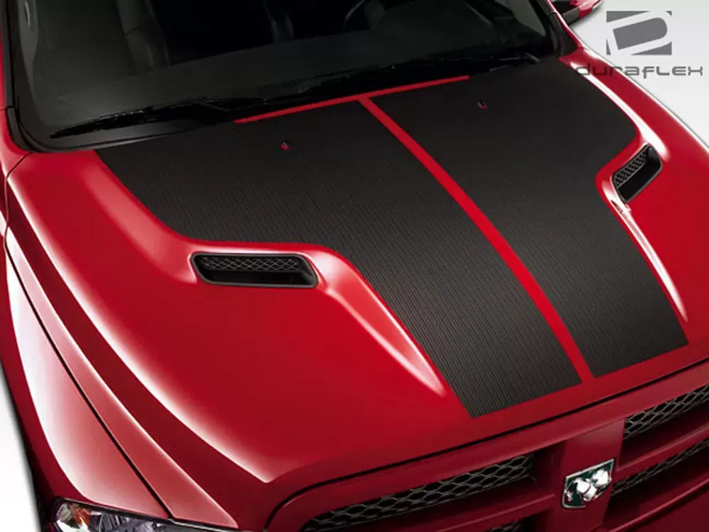 Duraflex MP-R Hood Compatible With 2009-2018 Dodge Ram - 1 Piece