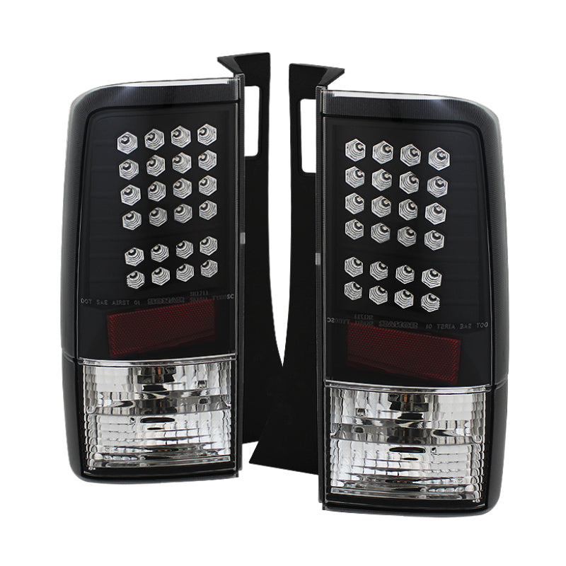 Spyder Scion XB 03-07 LED Tail Lights Black ALT-YD-TSXB03-LED-BK 5007759