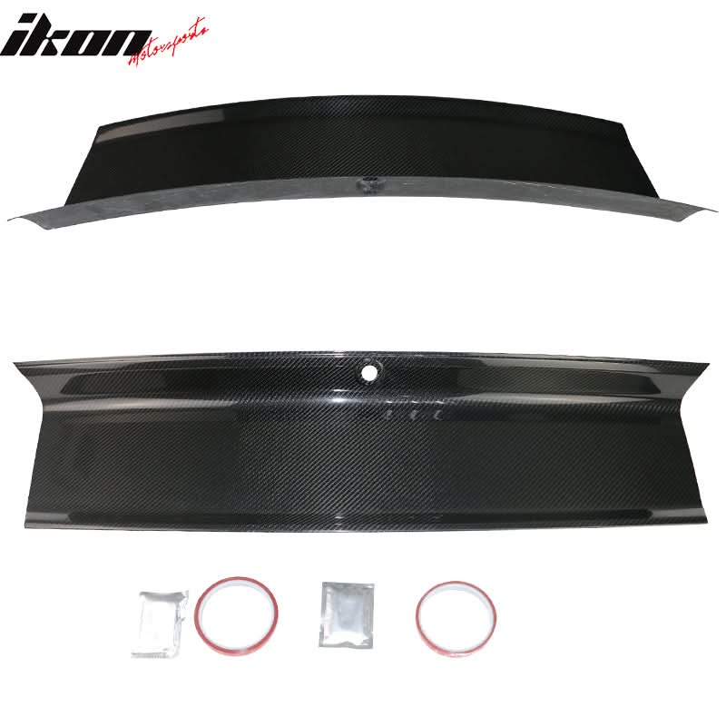 2015-2023 Ford Mustang Vintage Rear Trunk Lid Cover Panel Carbon Fiber