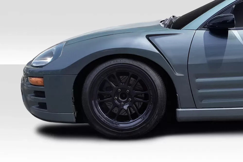 Duraflex F-1 Fender Compatible With 2000-2005 Mitsubishi Eclipse - 2 Piece