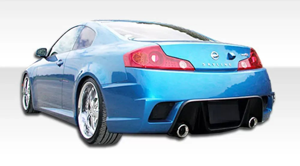 Duraflex K-1 Rear Bumper Cover Compatible With 2003-2007 Infiniti G Coupe - 1 Piece