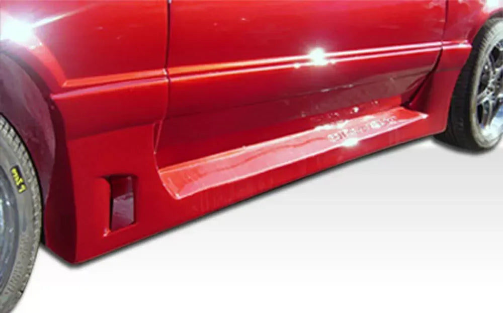 Duraflex GTX Side Skirts Compatible With 1979-1993 Ford Mustang - 2 Piece