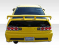 Duraflex Type M Rear Bumper Cover Compatible With 1988-1991 Honda CRX - 1 Piece