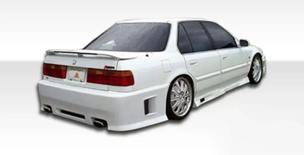 Duraflex Spyder Rear Bumper Cover Compatible With 1990-1993 Honda Accord - 1 Piece