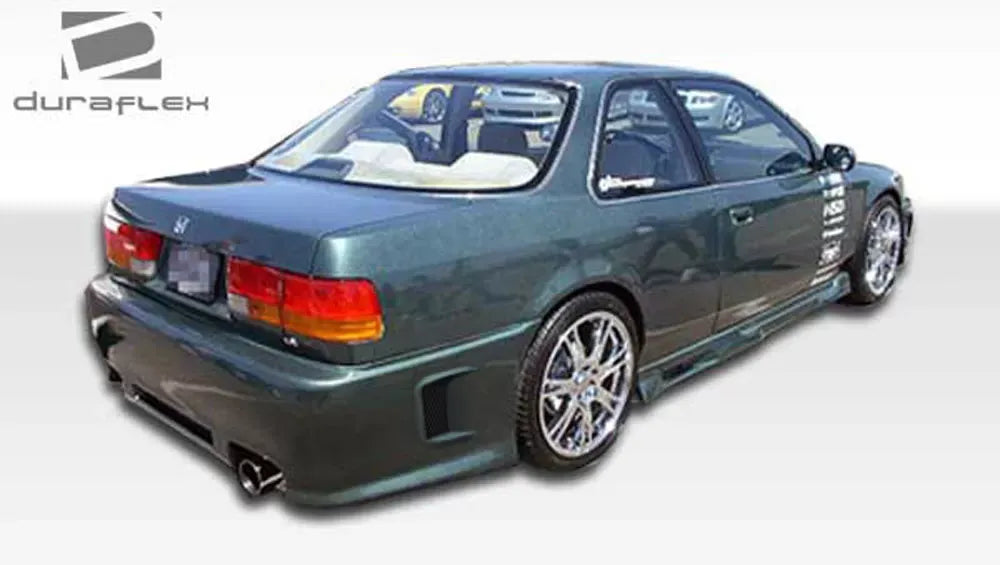 Duraflex Spyder Rear Bumper Cover Compatible With 1990-1993 Honda Accord - 1 Piece