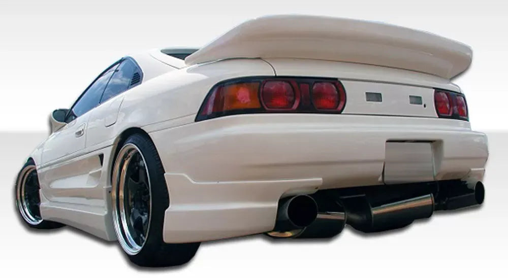 Duraflex Type B Rear Lip Add On Spoiler Compatible With 1991-1995 Toyota MR2 - 2 Piece