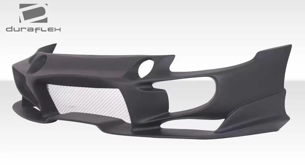 Duraflex Aggressive Front Bumper Cover Compatible With 1993-1997 Honda Del Sol - 1 Piece