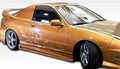 Duraflex Bomber Side Skirts Compatible With 1994-2001 Acura Integra 2DR - 2 Piece