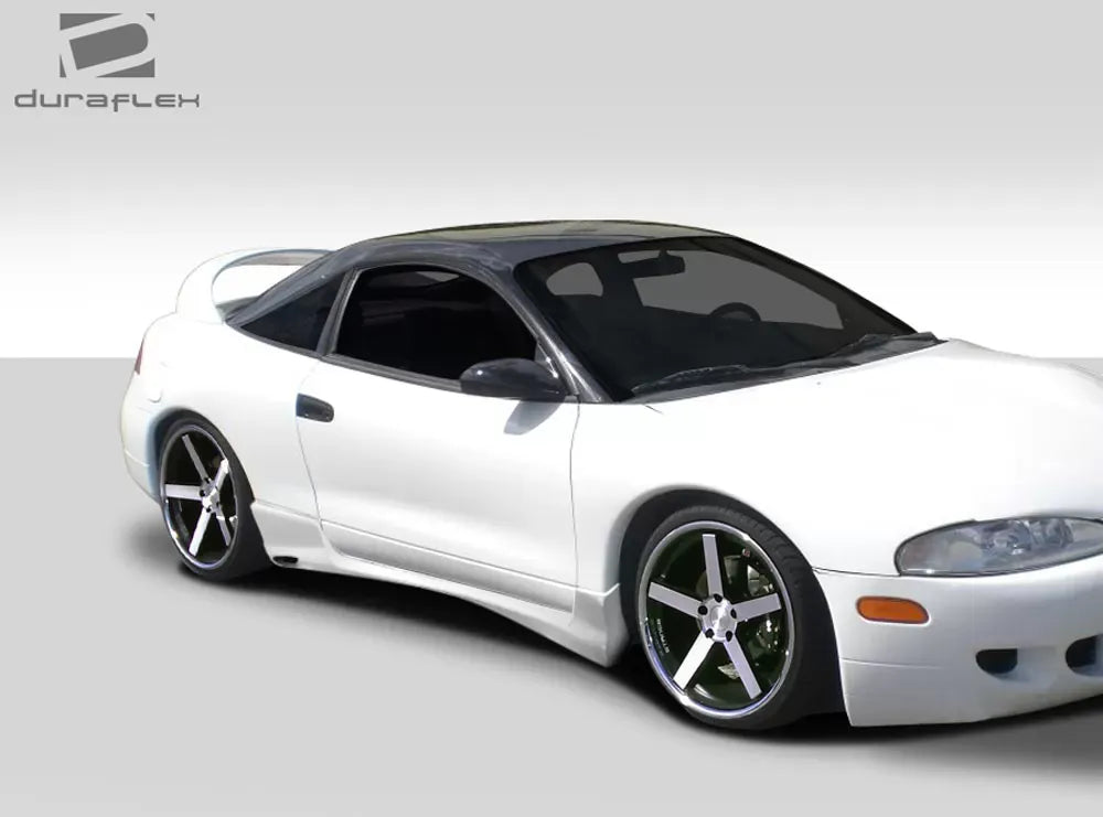 Duraflex Kombat Side Skirts Compatible With 1995-1999 Mitsubishi Eclipse - 2 Piece