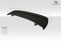 Duraflex Universal Bomber Wing Spoiler Body Kit - 1 Piece