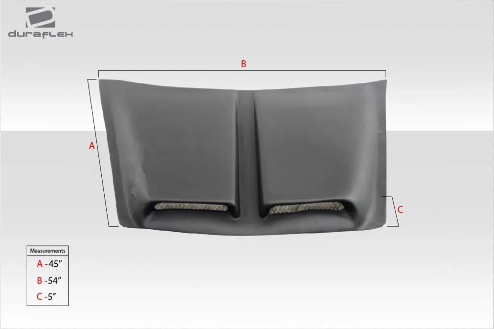 Duraflex Universal Spyder Scoop Body Kit - 1 Piece